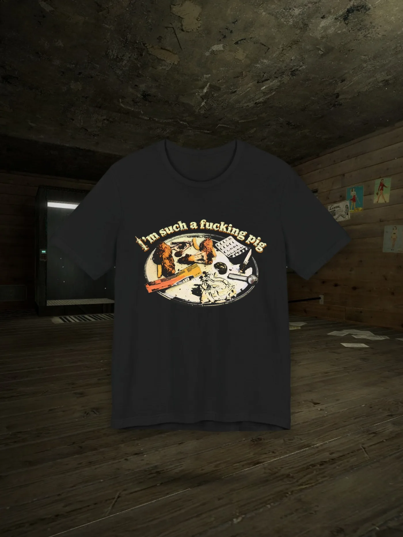Pig Tee Gold Edition